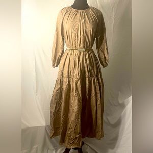 Tan dress